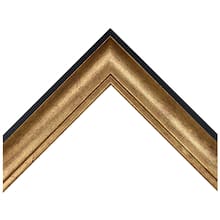 Medium Distressed Gold Scoop Custom Frame